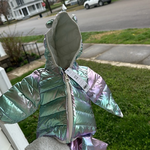 Robeez Unicorn Newborn Jacket in matching travel bag. NWT - Picture 5 of 10